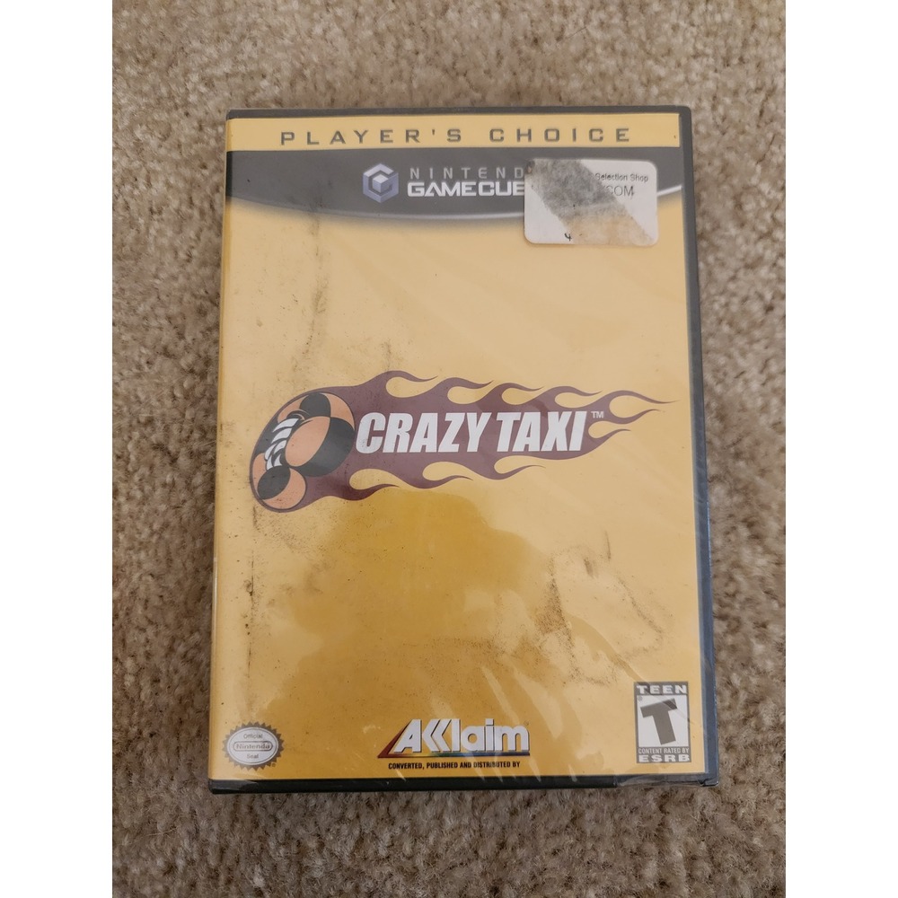 Crazy Taxi Nintendo GameCube GC Players Choice Brand New Sealed